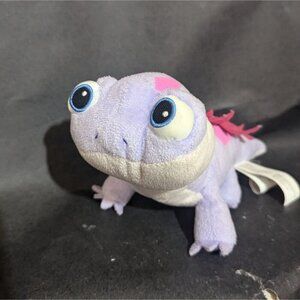 Disney Frozen 2 Bruni the Fire Spirit Salamander 9" Purple Mini Plush Animal